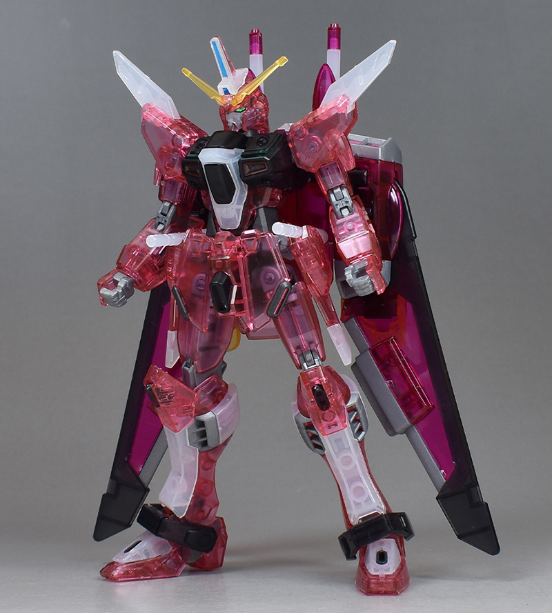 HG インフィニットジャスティスガンダム［クリアカラー］ レビュー