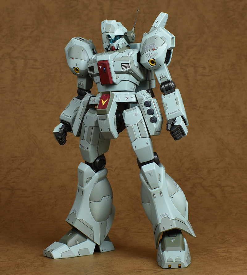 MG ジェガンの塗装済み完成品 レビュー | ガンダムブログはじめました