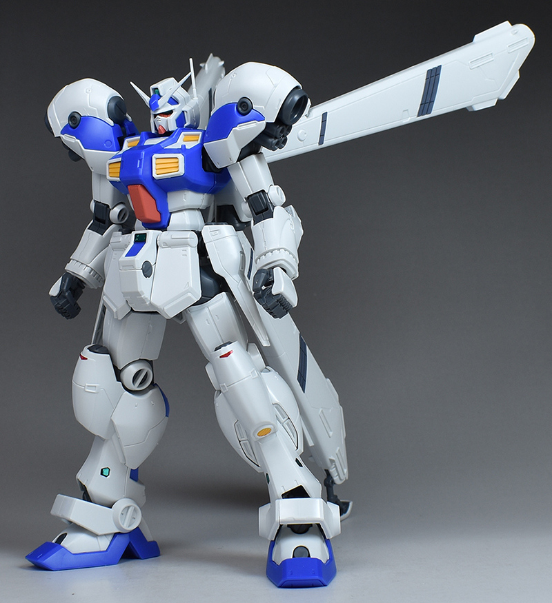 改造ガンプラ 塗装済み完成品 hg ガンダム試作4号機 GP04 ガーベラ