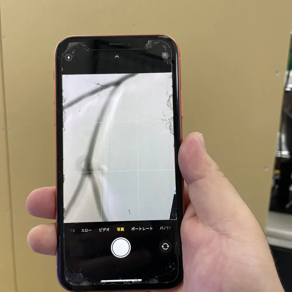 iPhoneXR 背面割れ 替えの背面付き iPhoneXR 背面割れ 替えの背面付き