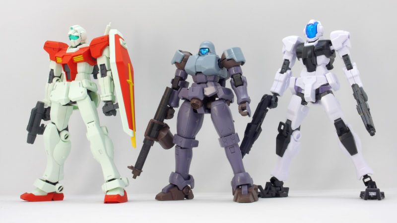 ガンプラ】HGBD GBN-ガードフレーム レビュー | ポッチのガンプラ＋