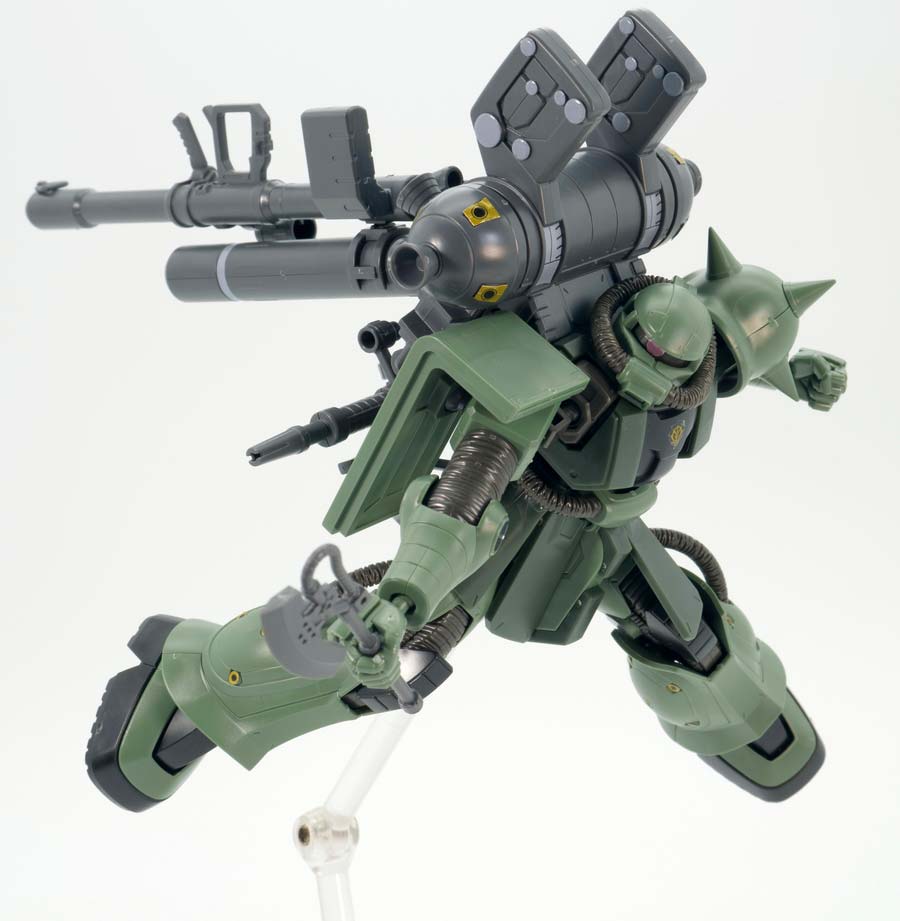 ガンプラ】HG 量産型ザク＋ビッグ・ガン（GUNDAM THUNDERBOLT Ver