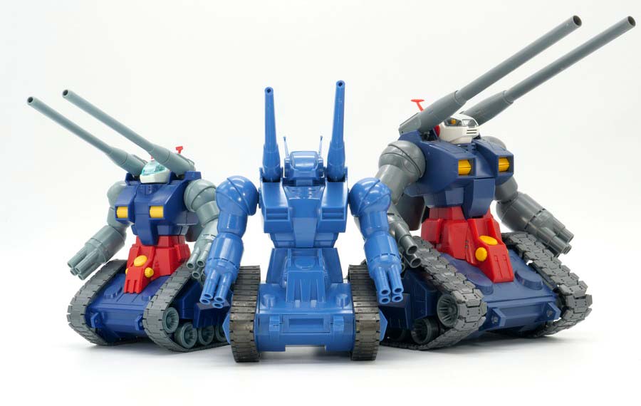 MG 機動戦士ガンダム RX-75 ガンタンク 1/100スケール 色分け済み