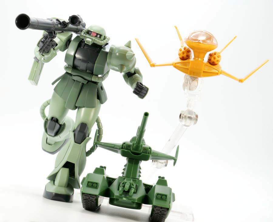 みみ ガンダムトレーラー、ガルマドップ、ザクHキャノン 高機動型ザク