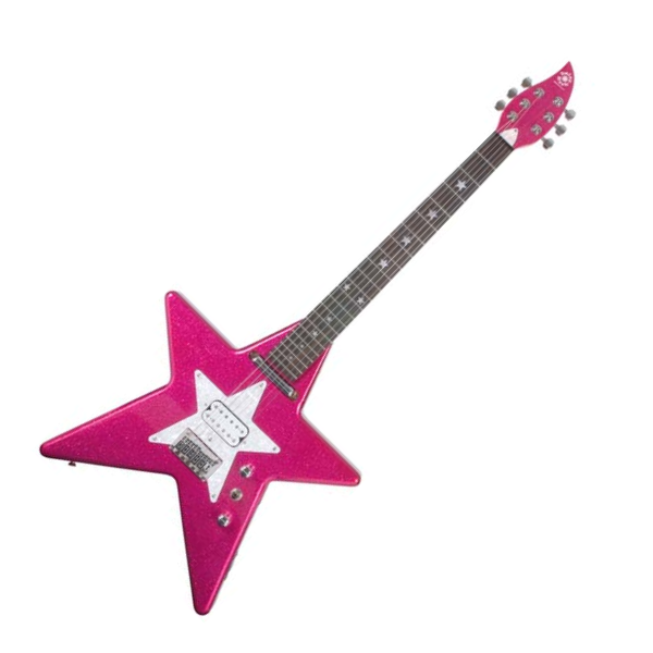 Daisy Rock ピンク エレキギター 星型ギター】ド派手に可愛い Daisy
