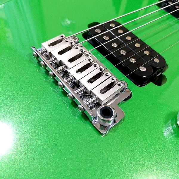 EART セミホロウボディ エレキギター ミントグリーン ステンレス