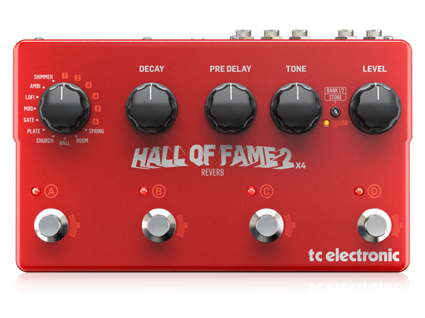TC Electronic upgrades the Hall Of Fame 2 into an X4 version