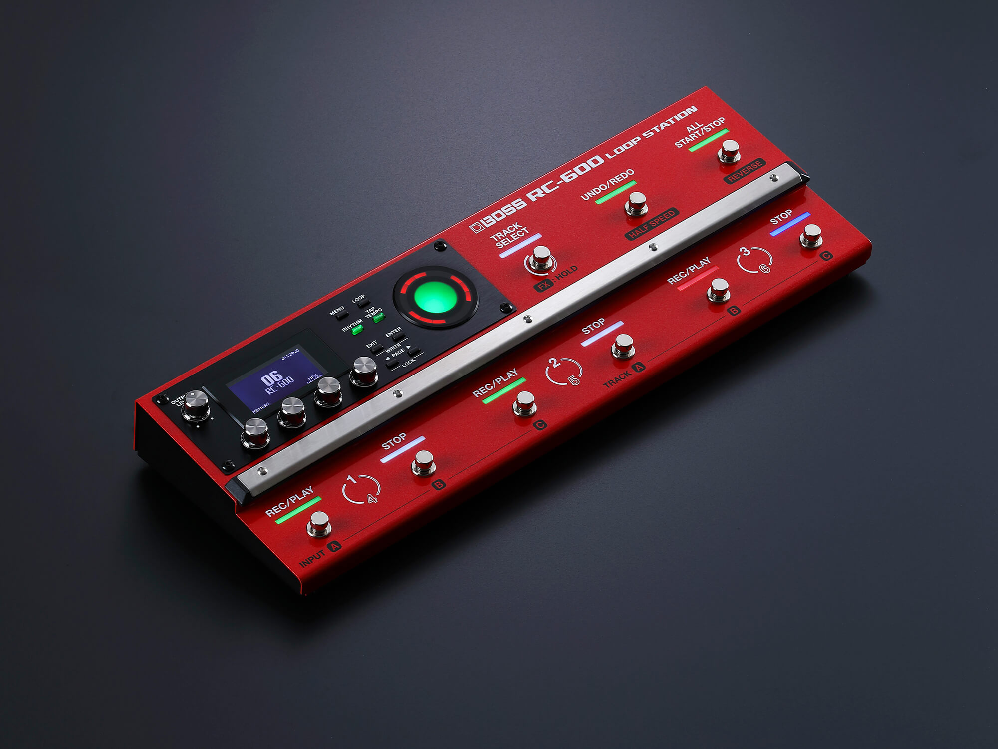 The Boss RC-600 is a new flagship model for the Loop Station series