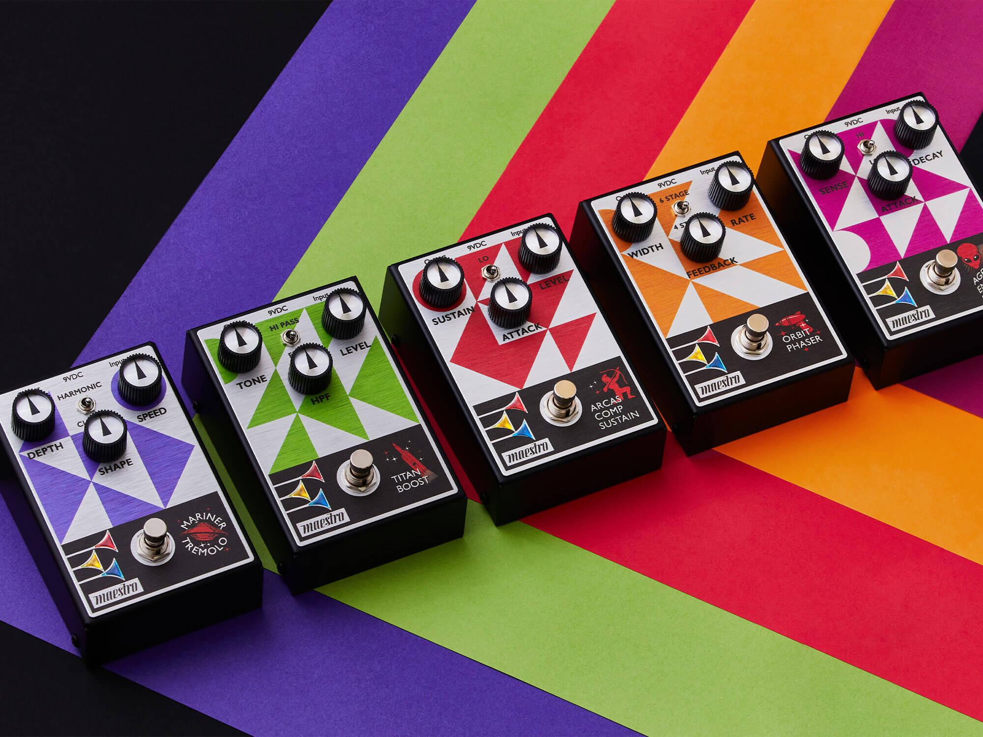 Filter, tremolo, phaser and more: Maestro launches five new pedals