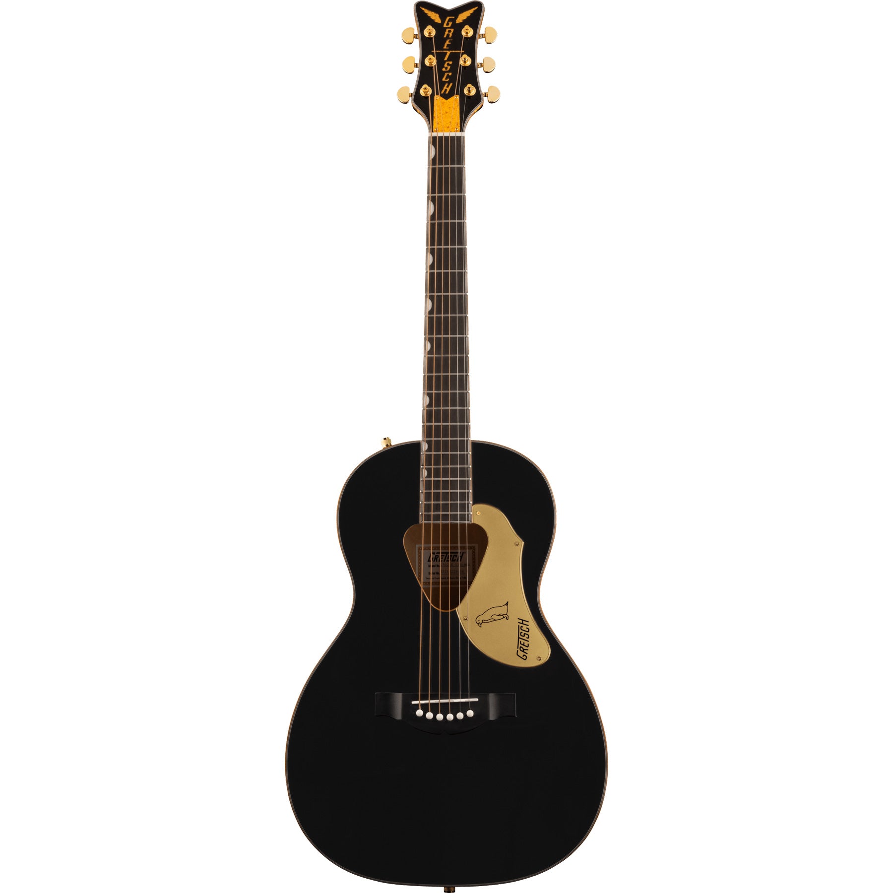 Grestch G5021E Rancher Penguin Parlor Acoustic/Electric Black