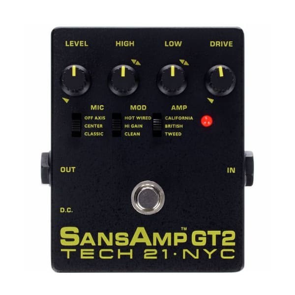 Tech 21 NYC SansAmp GT-2 – Guitar Effects Store