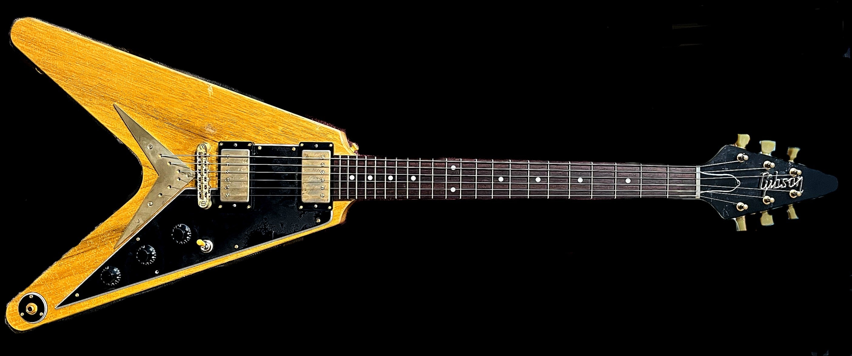 RetroVibe® Korina FLying V Replica RV38 – Guitar Galleria