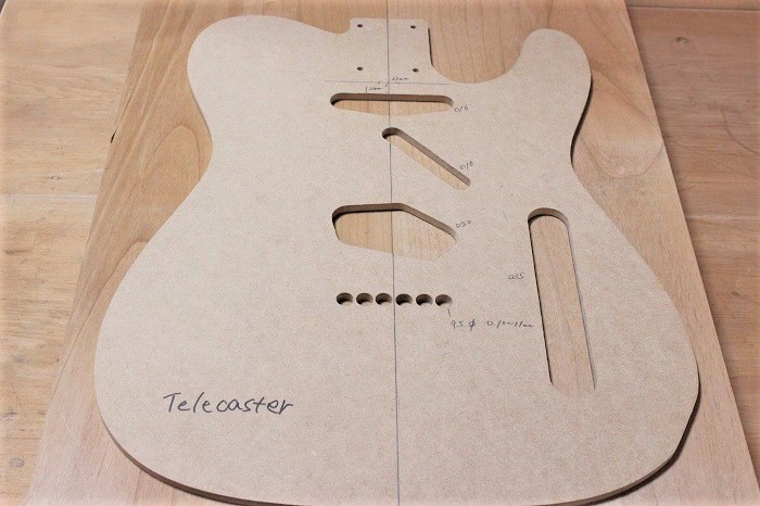 テレキャスター自作（1）ギターの作り方を解説 まずはボディ製作から