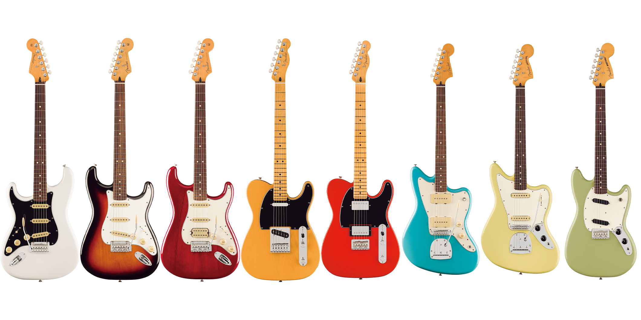 フェンダーの新作、Player IIシリーズ が登場！ 初めてフェンダーを