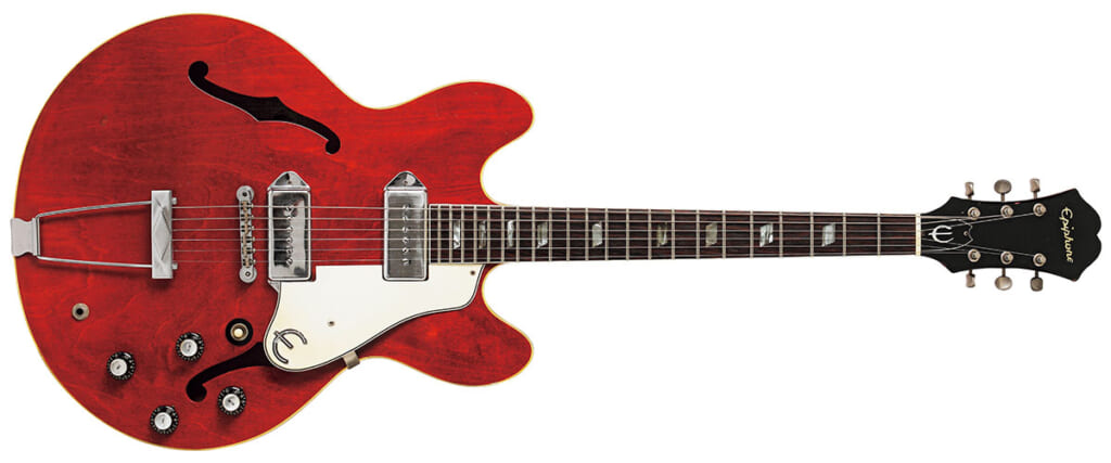 カジノで辿るエピフォンの生産場所と仕様変遷：1961～1969年 USA製