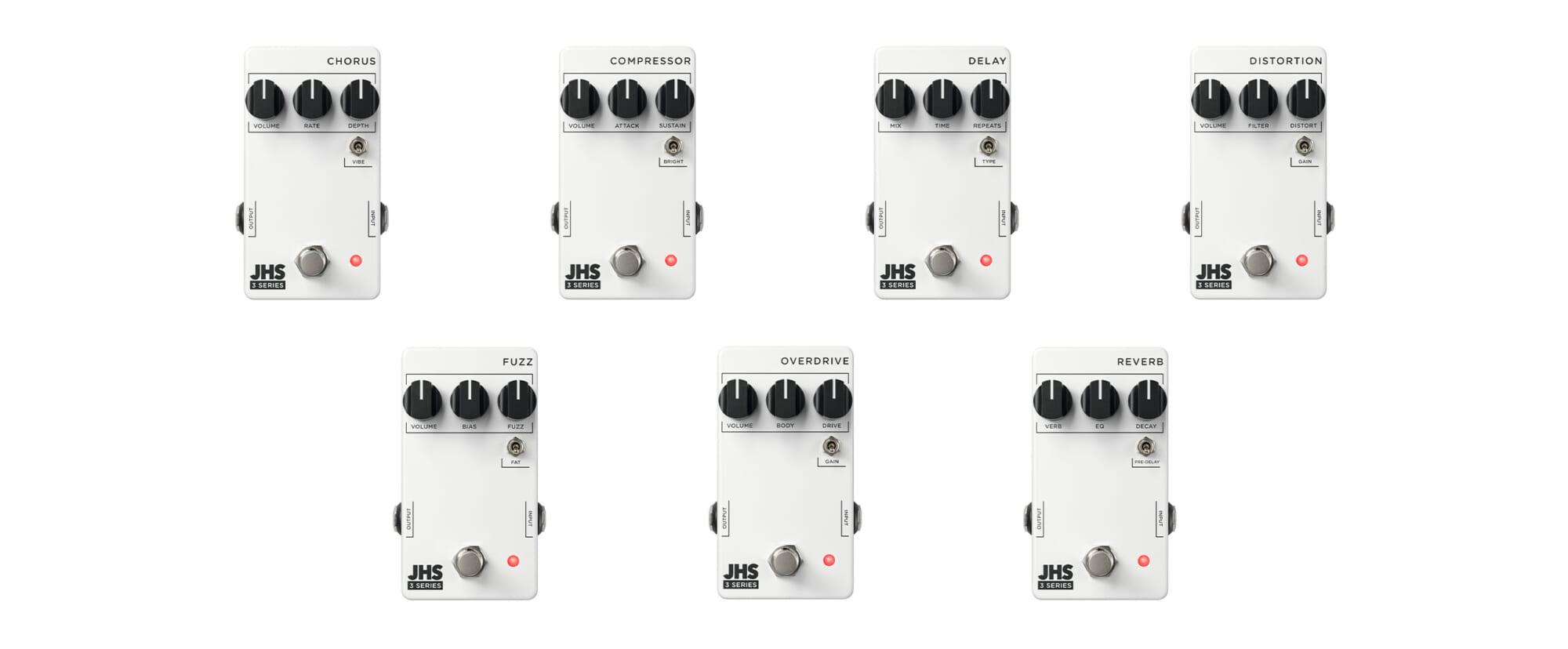 JHS Pedalsの新作ペダル・エフェクター7機種を紹介 | ギター・マガジン