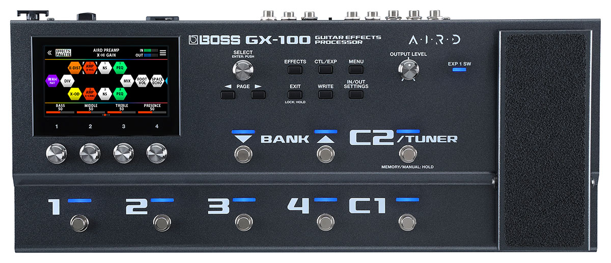 高品位なサウンドと高い汎用性を備えたBOSSの新たなマルチ