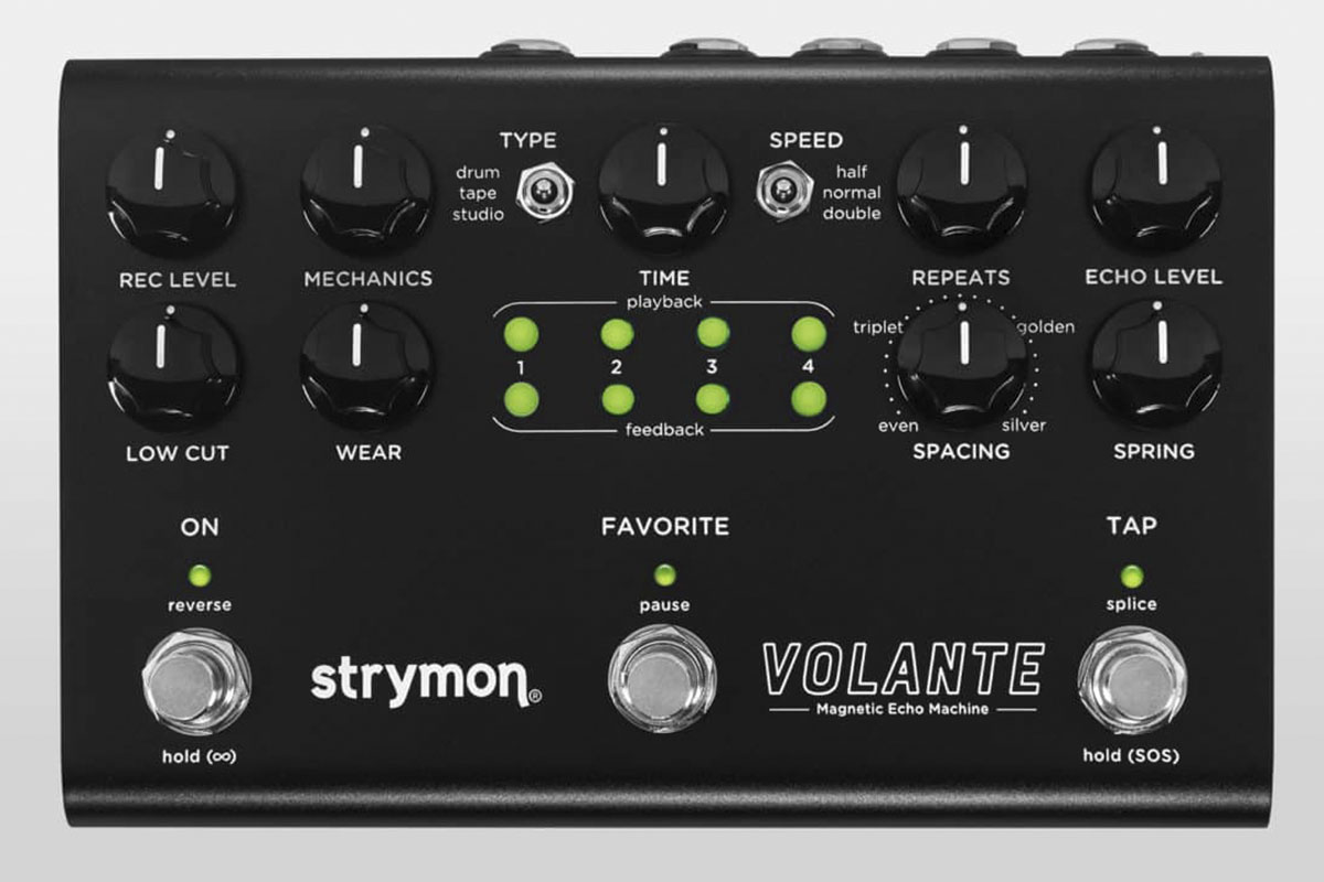 Strymonより、漆黒の筐体を持つ限定生産のペダル4モデルが登場