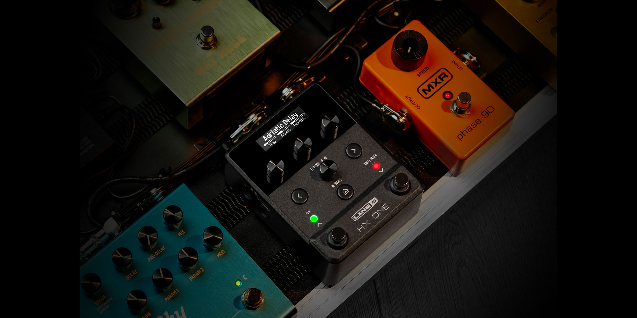 Line 6のエフェクト・プロセッサー“HX One”が12月に発売 小さな筐体に