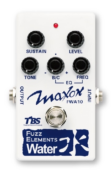 エフェクター】Maxonより「ファズ・エレメンツ・シリーズ」登場