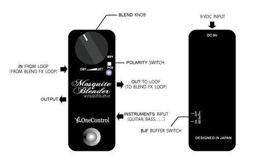 エフェクター】OneControl 『Mosquite Blender』がモデルチェンジ