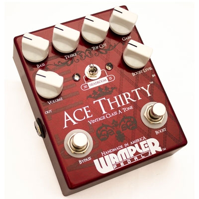 オーバードライブ】Wampler Pedals、VOXアンプのサウンドを再現したOD