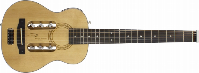 アコースティックギター】Traveler Guitarにアコースティック&ガット