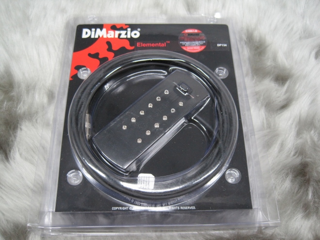 DIMARZIO(ディマジオ)DP138BK アコギサウンドホール用ピックアップ