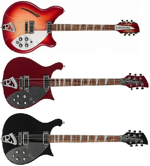 エレキギター】日本限定！ Rickenbackerより、360の12弦モデルと、620