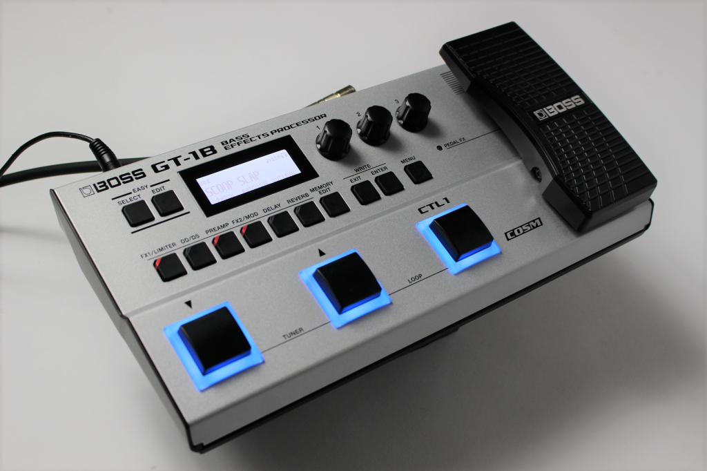 ベース用マルチ徹底レビュー】BOSS “GT-1B” クラス最強レベルの音質を