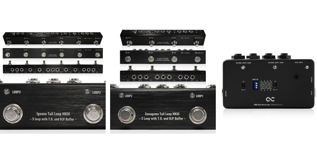 One Controlのスイッチャー2機種がリニューアル 新たに2ループMIDI