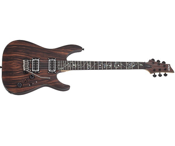 NAMM2020:エレキギター】-SCHECTER-杢目の美しいエキゾチックエボニー