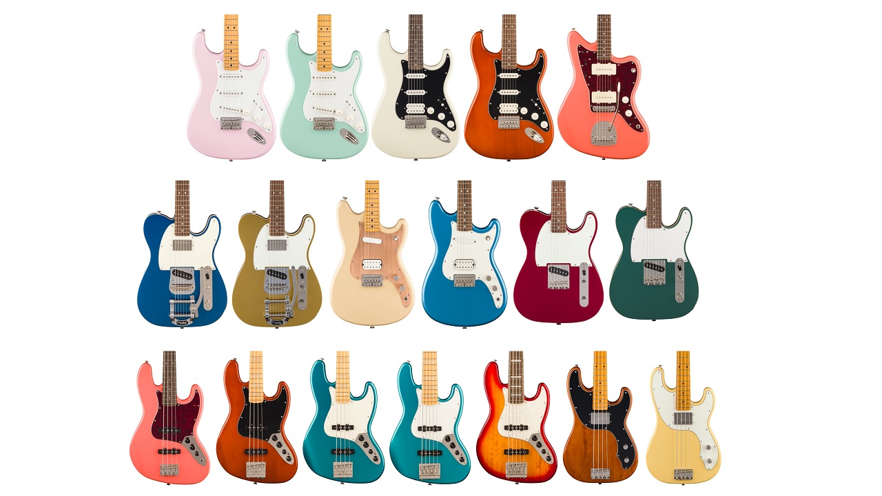 Squier Classic Vibeシリーズより10モデルが新たに登場 | ギタセレ
