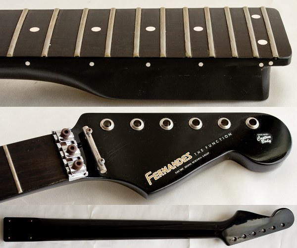 フェルナンデスFST-135ネック+FR-65ボディでFR65スペシャルを制作