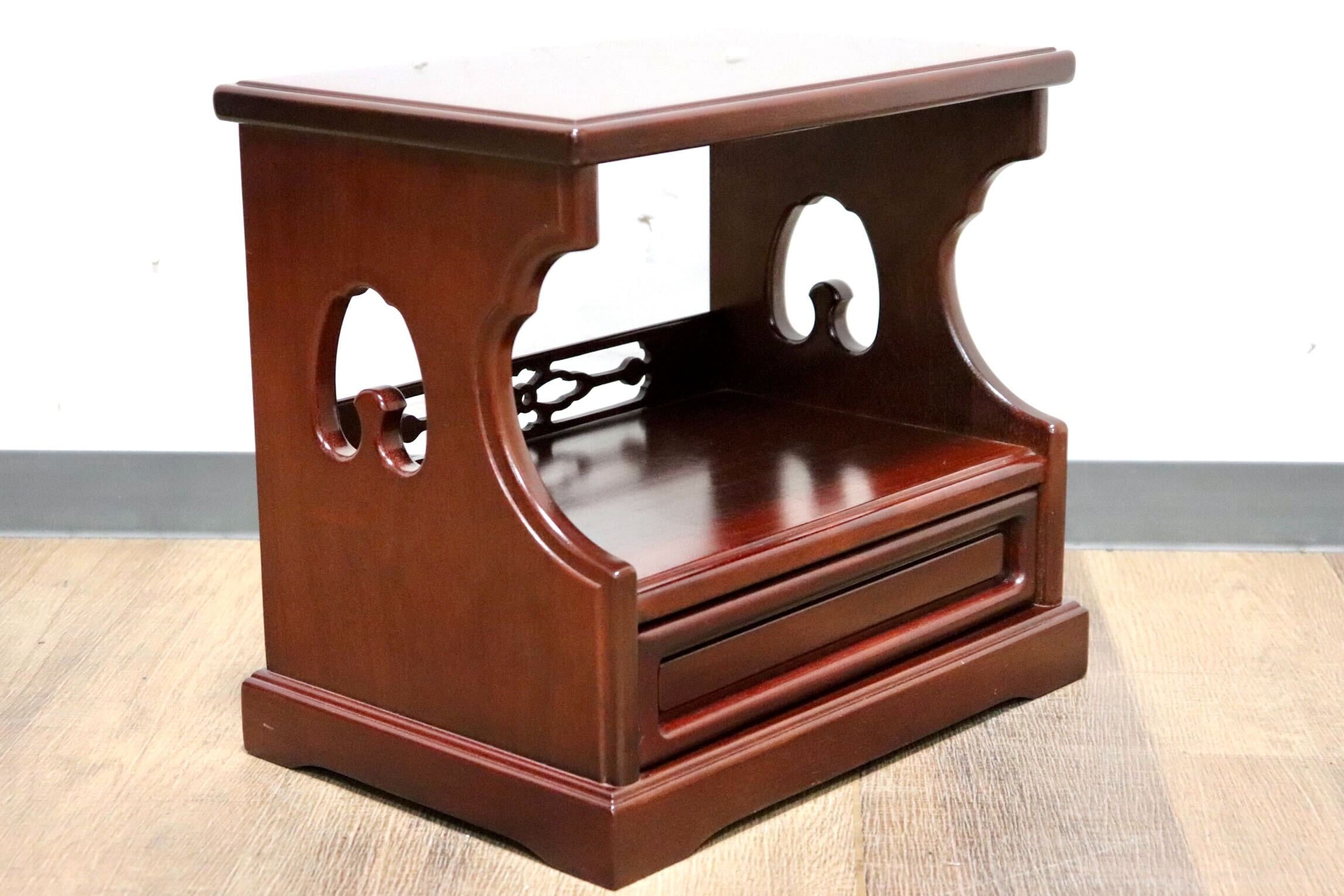 Karimoku カリモク 木製 台 FAX台 キャビネット 飾り棚 収納 【公式通販】