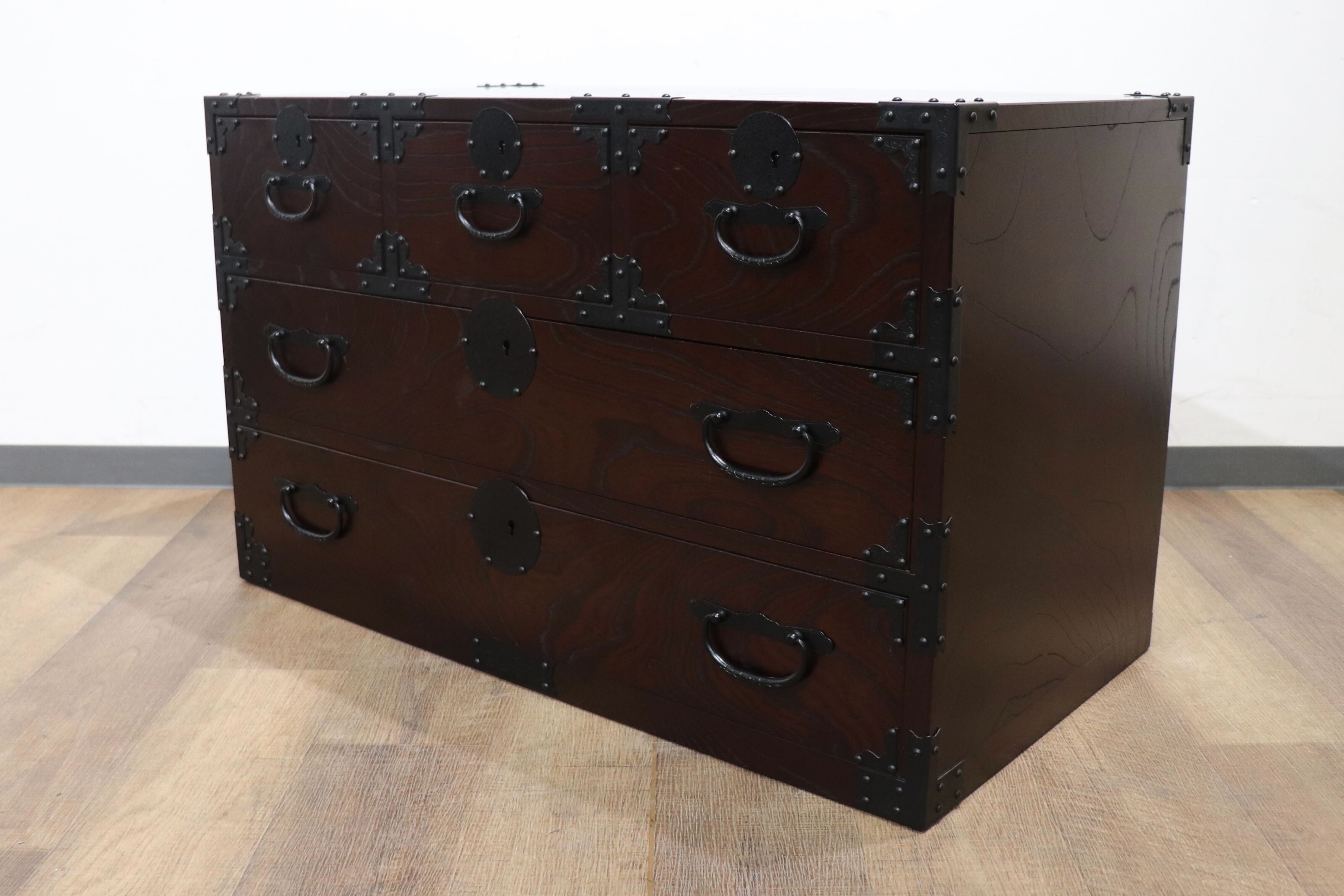 青木産業 和箪笥 くれない 箪笥 チェスト 整理タンス 和家具