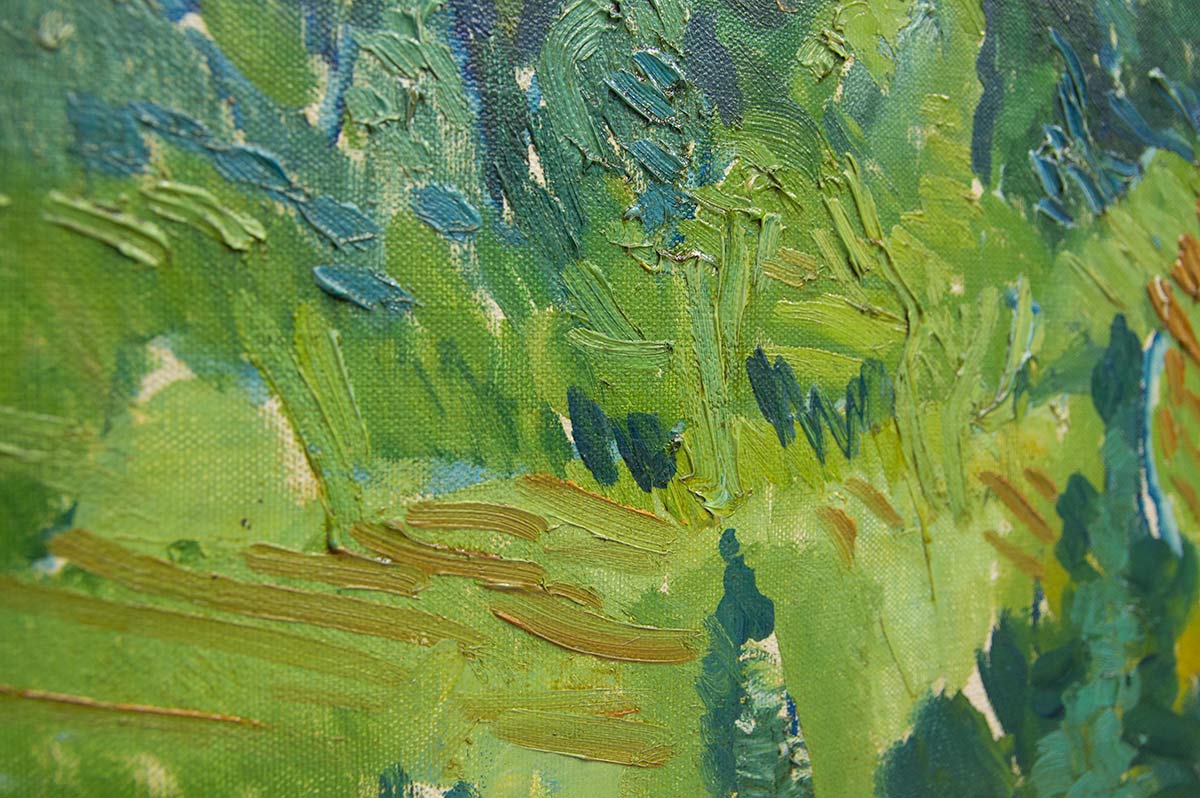 ギルバート・ミショーの油彩画