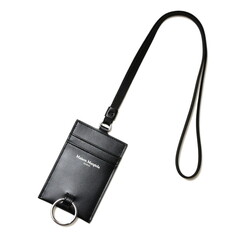 Maison Margiela（メゾン マルジェラ)カーフレザーロゴカードホルダー