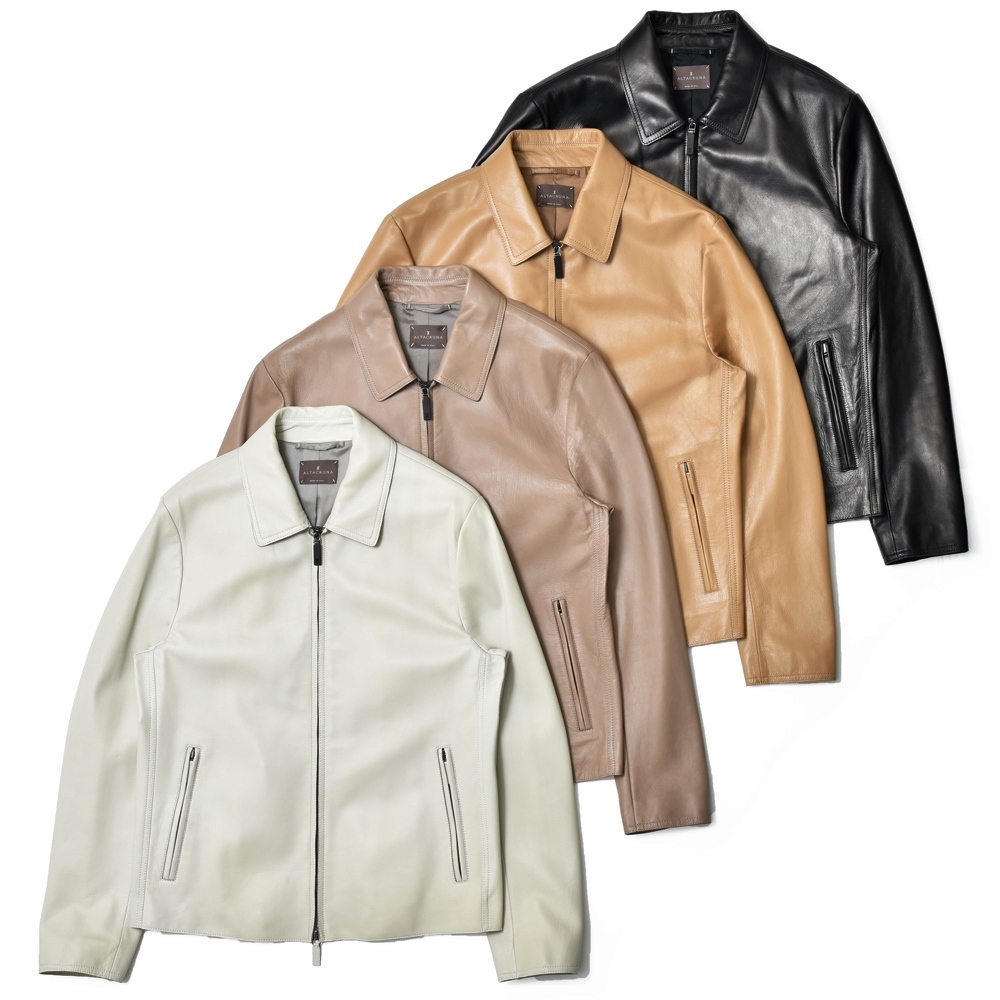 ALTACRUNA（アルタクルーナ）ラムレザーシングルライダース 84641