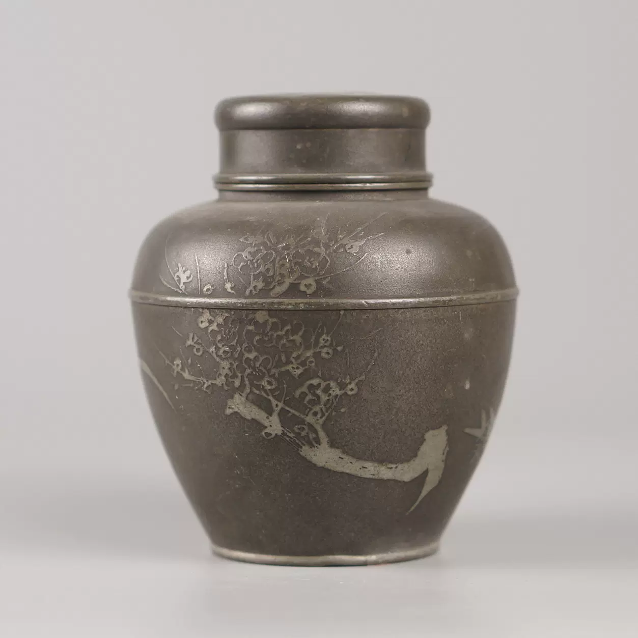 九壺 茶心壺 茶入 仕服 陶芸品 骨董品 九壺 茶心壺 茶入 仕服 陶芸品