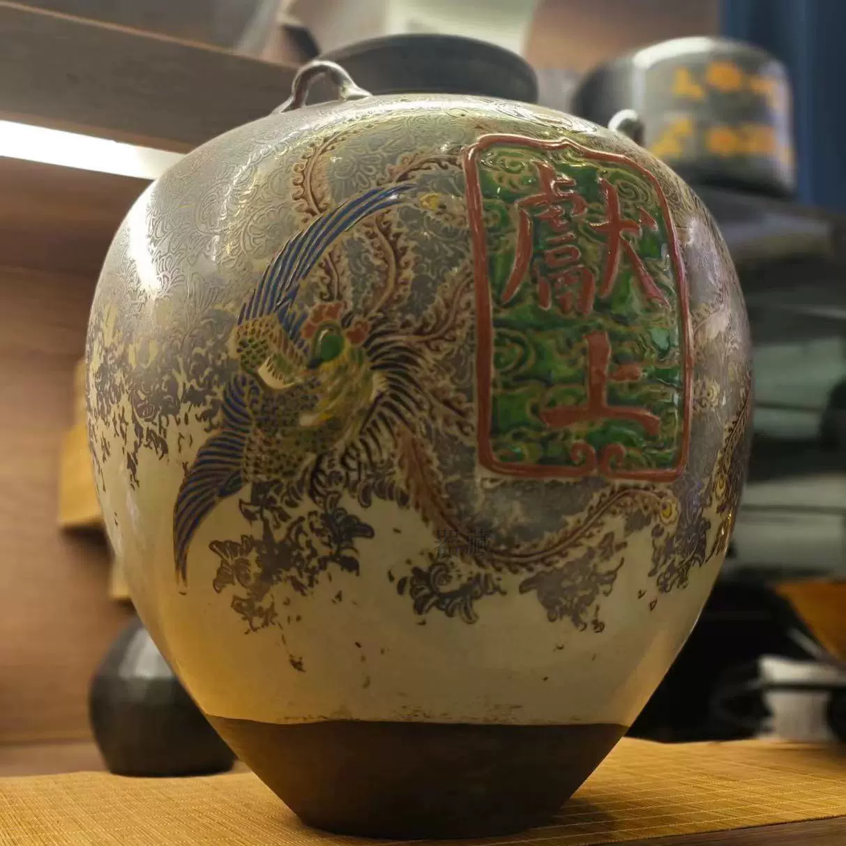 飛】煎茶道具 錫半造 本錫 茶壷 茶心壷 約230g 桐