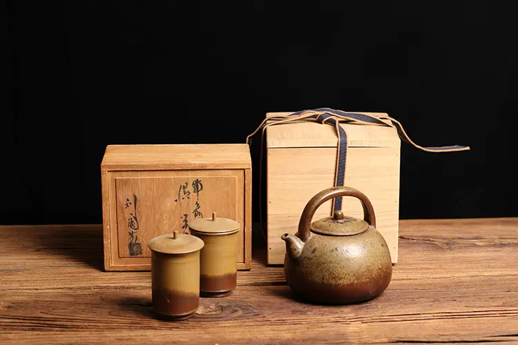 ◇伯◇釜師 庄司 儀兵衛 造 鉄釜 東陽防釜 茶道具 共