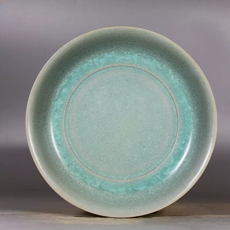 宋・古陶瓷品・汝窯・官窯・冰裂紋・包口・荷瓣紋・筆洗・