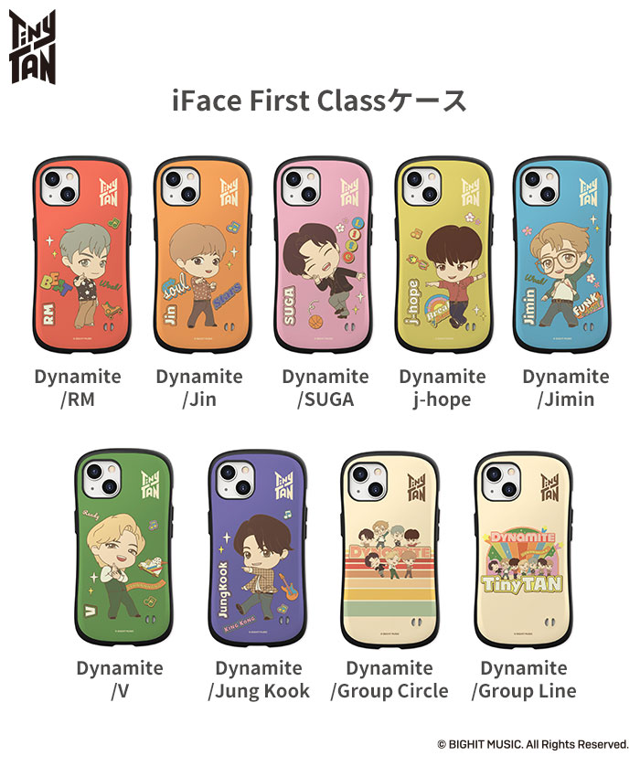 BTSのキャラクター「TinyTAN」と「iFace」 のコラボアイテムに大ヒット