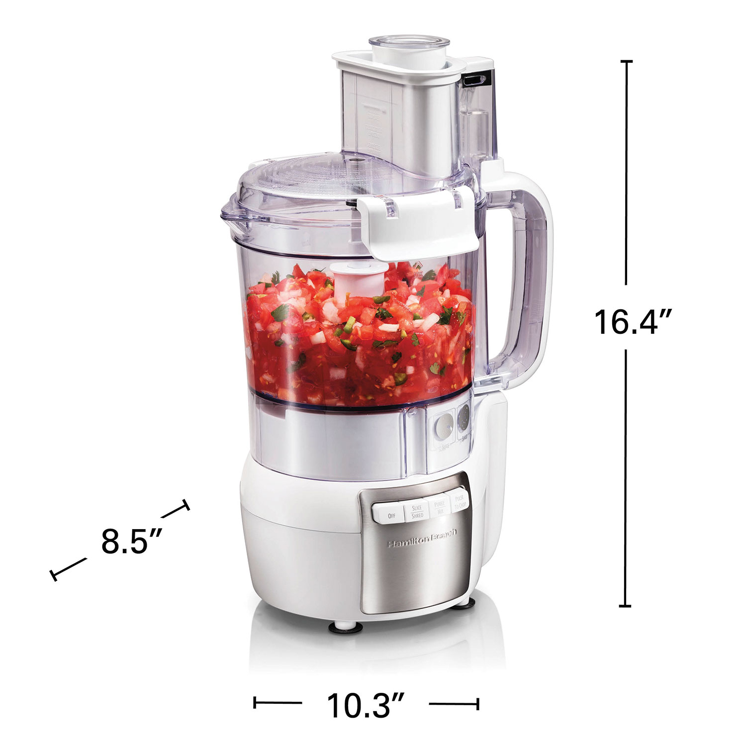 12 Cup Stack & Snap™ Food Processor - 70729 | HamiltonBeach.com