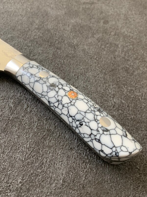 特別誂 伝統工芸士 佐治武士作品 本鍛造 佐治作 コアレス鋼 牛刀