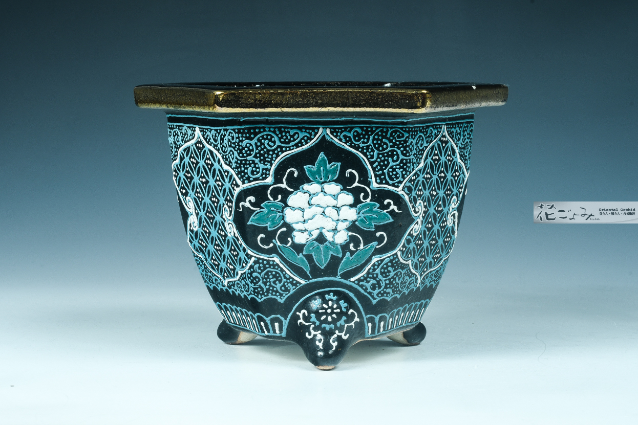 風蘭鉢 富貴蘭 九谷焼 風蘭鉢 富貴蘭 九谷焼 【公式通販】