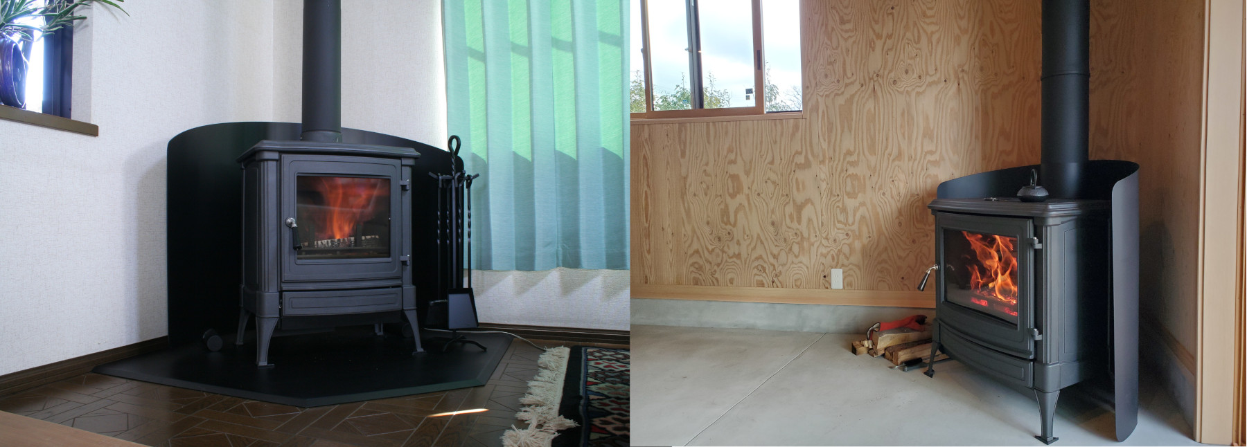 送料込 遮熱板 薪ストーブ 90cm ストーブ yumi's ヒートシールド 遮