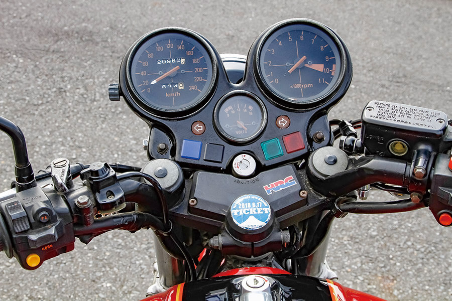 純正 CBX400F CBX550F メーター オーバーホールベース 部品取 純正