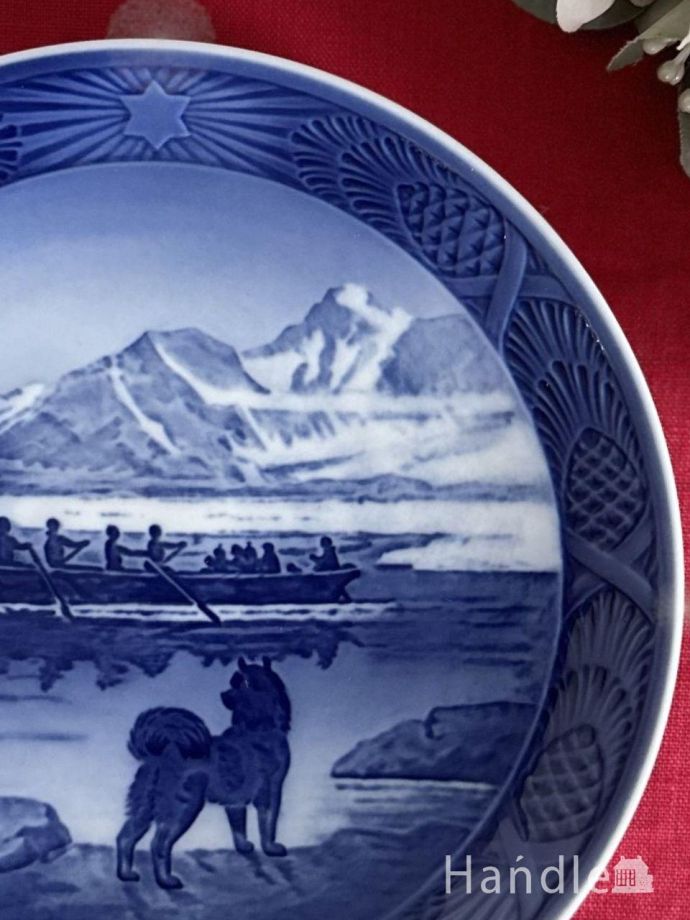 1968年ロイヤルコペンハーゲンのイヤープレート、最後のエスキモー